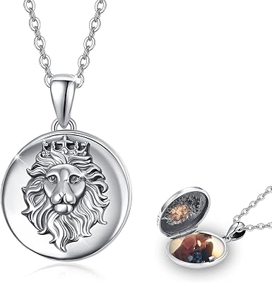 Lion Locket Necklace 