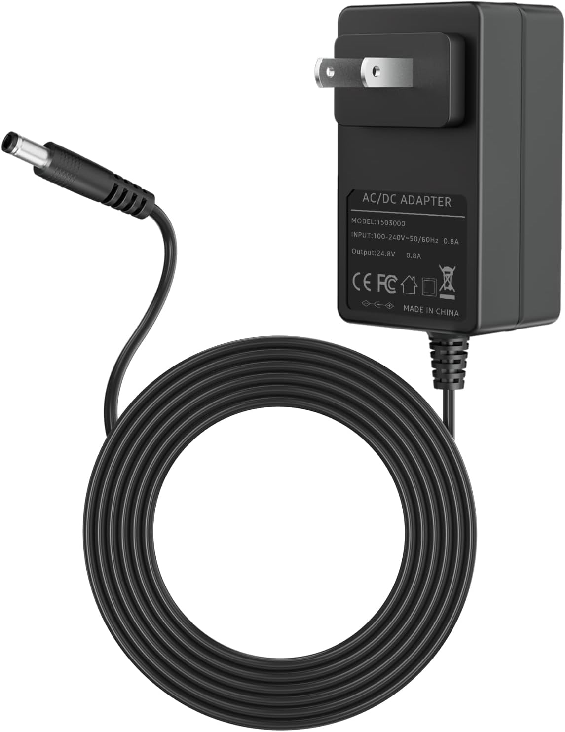 21V AC/DC Adapter Charger Compatible with Tietoc Mini Cordless Chainsaws, Fits for 4-inch/6-inch Handheld Chain Saw 21V Lithium-ion Battery Pack Fast Charging Power Supply Cable Cord PSU(1Pcs)