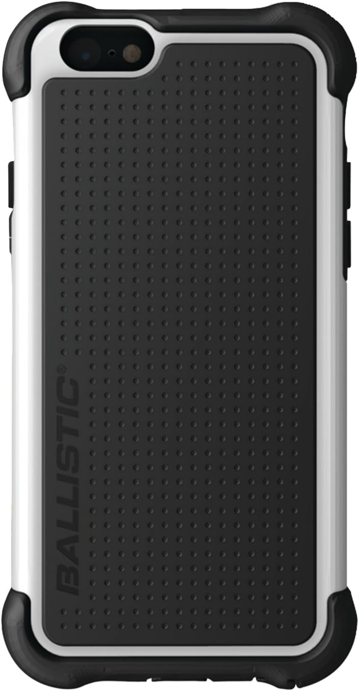 Ballistic iPhone 6 4.7-Inch Tough Jacket Maxx Case with Holster - Retail Packaging - Black/White