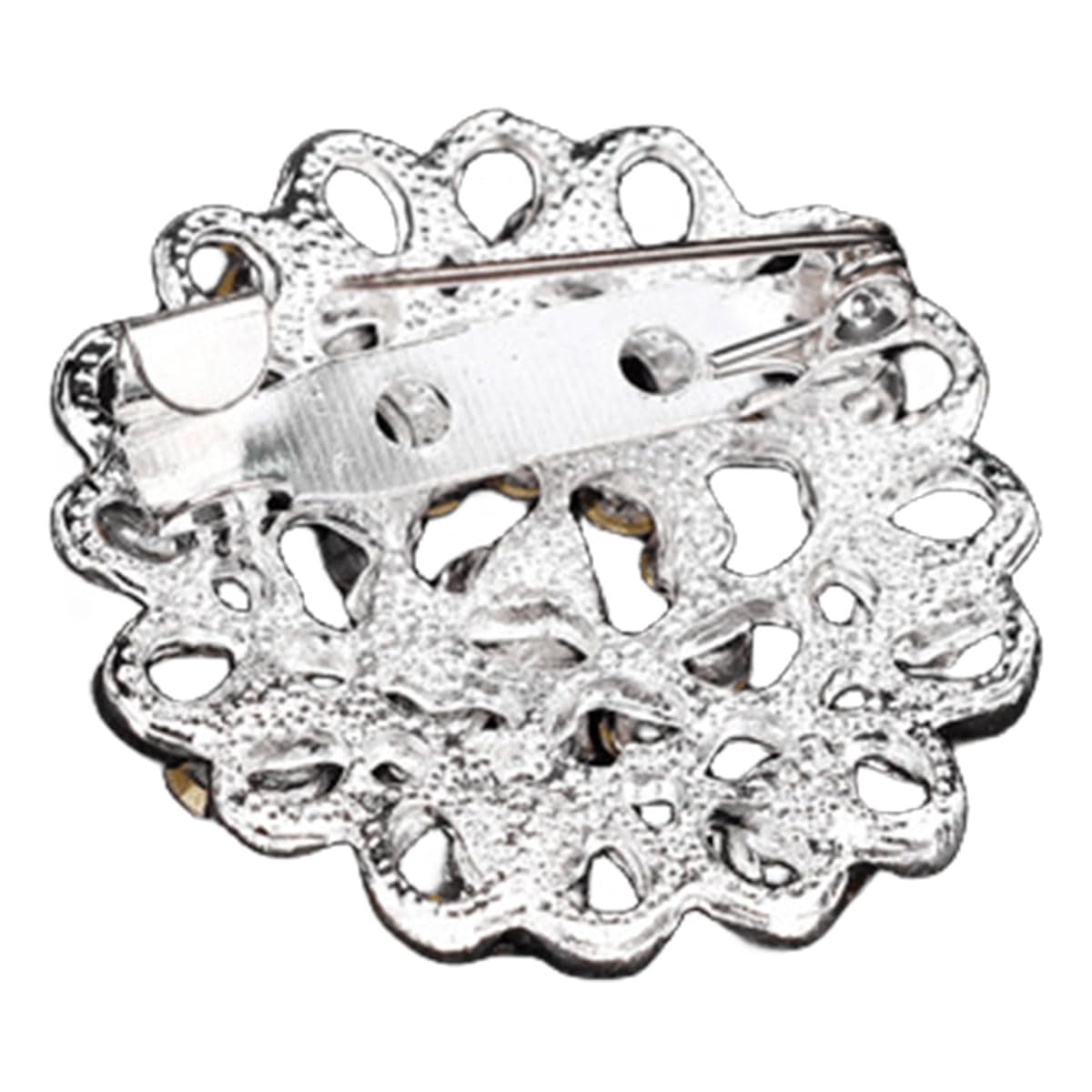 FAIRYGATE Brooch Pins Retro Crystal Rhinestone Brooches for Shirt Collar Decoration, B20 - 3