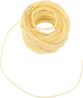 JEWEDECO 1 Rollo de Mechas para Velas para Manualidades Tubos para Hacer Velas Tubos para Mechas de 2 Mm de Color Profundo Rollos de Mechas de 30 M