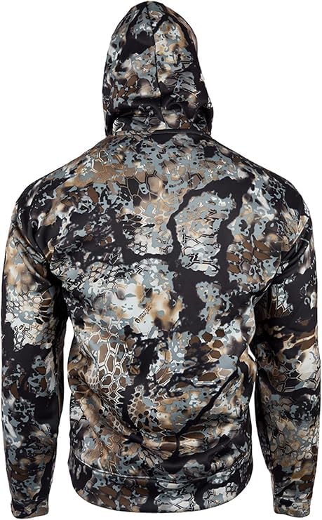 Kryptek Tartaros Hoodie for Men - Performance Athletic Hoodie with Advanced Camouflage Design, Lightweight & Comfortable Fit, Obskura Skyfall/Dark Charcoal - X-Large3