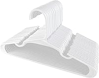 Vista 8 de Utopia Home Paquete de 40 perchas para niños, perchas de plástico de 11.5 pulgadas para armario, perchas para ropa y colgador infantil para armario