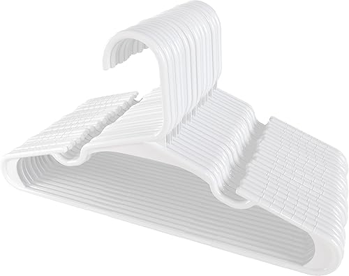 Vista 149 de Utopia Home Paquete de 40 perchas para niños, perchas de plástico de 11.5 pulgadas para armario, perchas para ropa y colgador infantil para armario