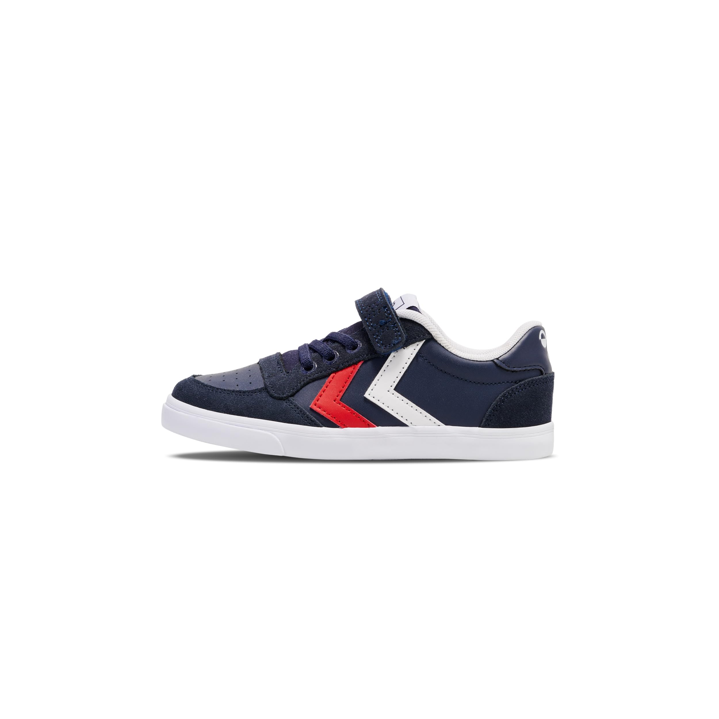 hummel Slimmer Stadil Leather Low JR Trainers, Peacoat, 30 EU / 11.5 UK, Peacoat, 11.5 UK Child
