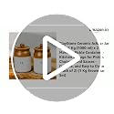 Image of Ceramic Achaar Jar Set 1kg x 2 | 1000ml Martban Pickle Container for Achar, Chutney & Sauces | Durable Brown Ceramic Jar Set Pack of 2