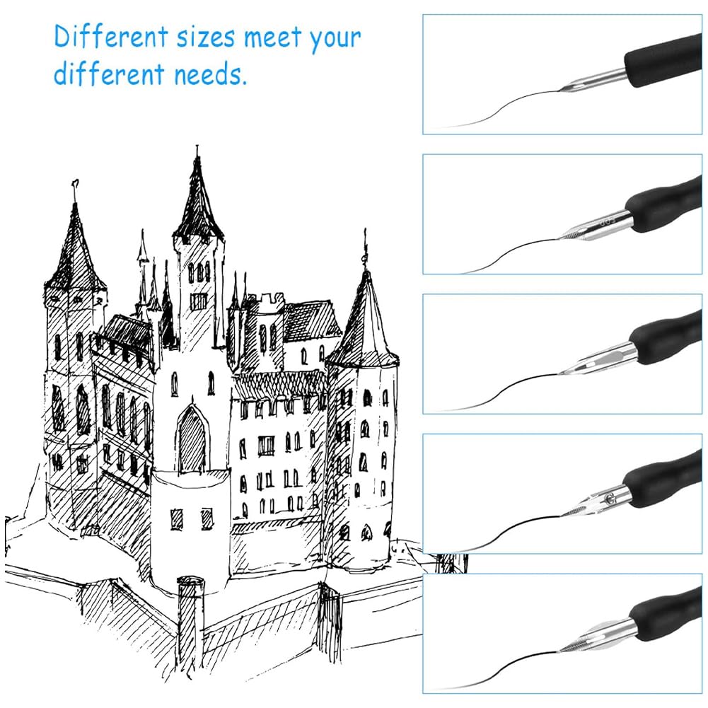 Set Pennini per Calligrafia Manga - Penne a Immersione per Disegno Artistico