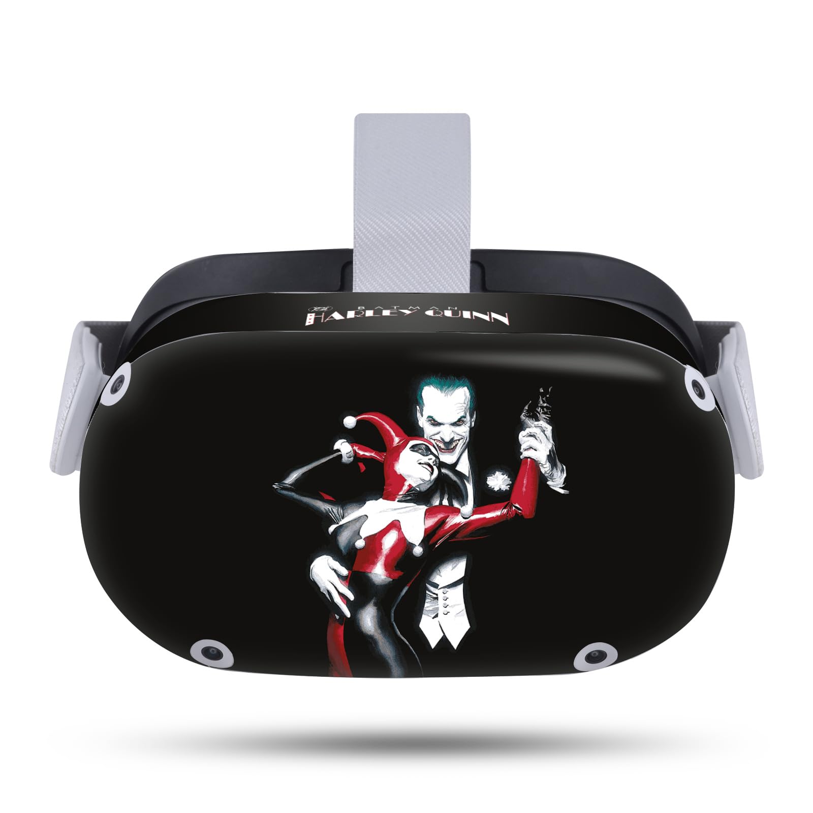 Head Case Designs Officially Licensed The Joker DC Comics Batman: Harley Quinn 1 Character Art Vinyl Sticker Skin Decal Cover Compatible with Meta Quest 2