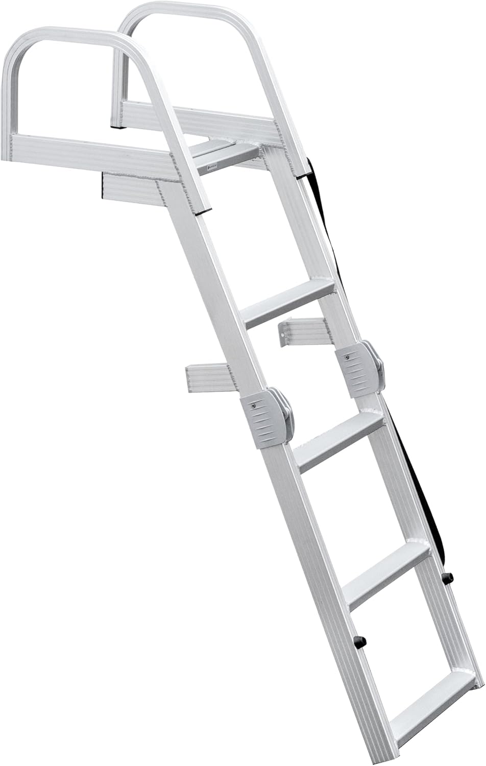 Whitecap S-1865 Aluminum Folding Pontoon Ladder