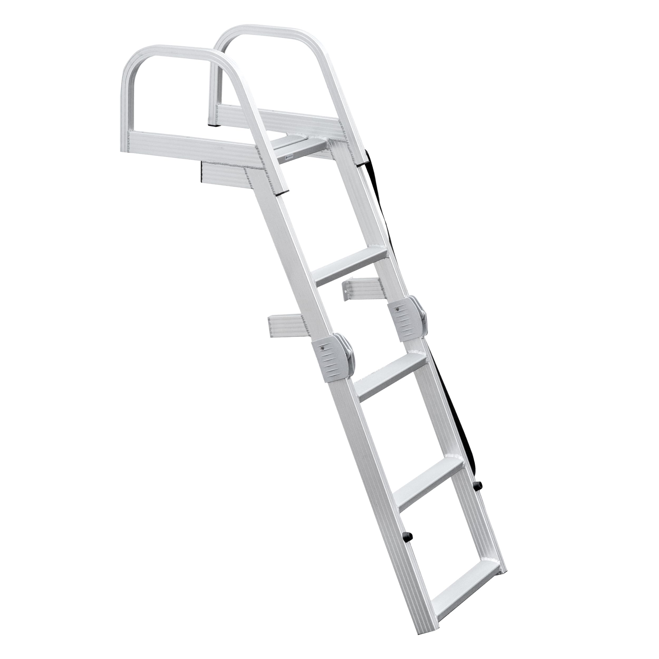 Whitecap S-1865 Aluminum Folding Pontoon Ladder