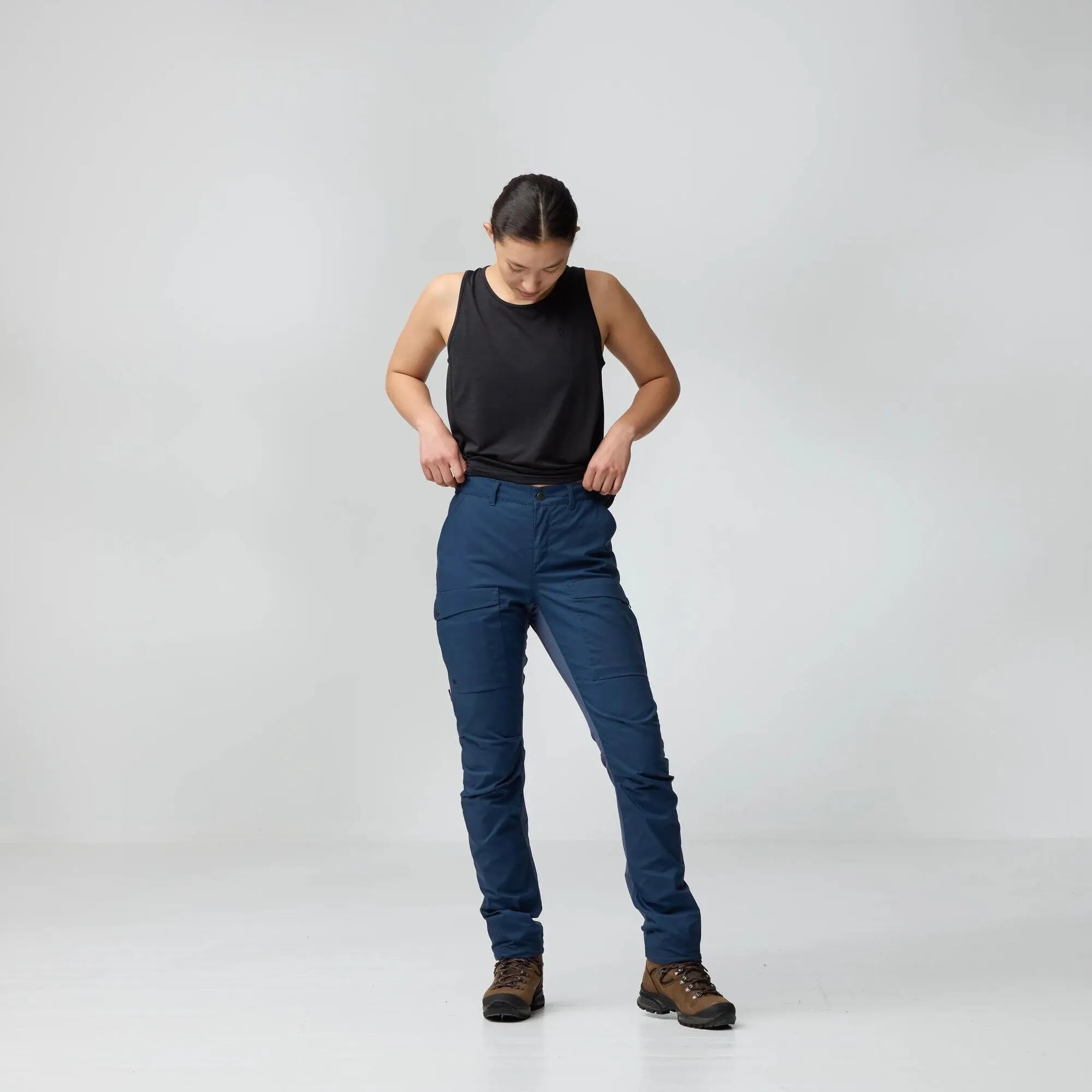 Fjällräven - Abisko Hybrid Trail Trousers W, Pantaloni Sportivi Donna
