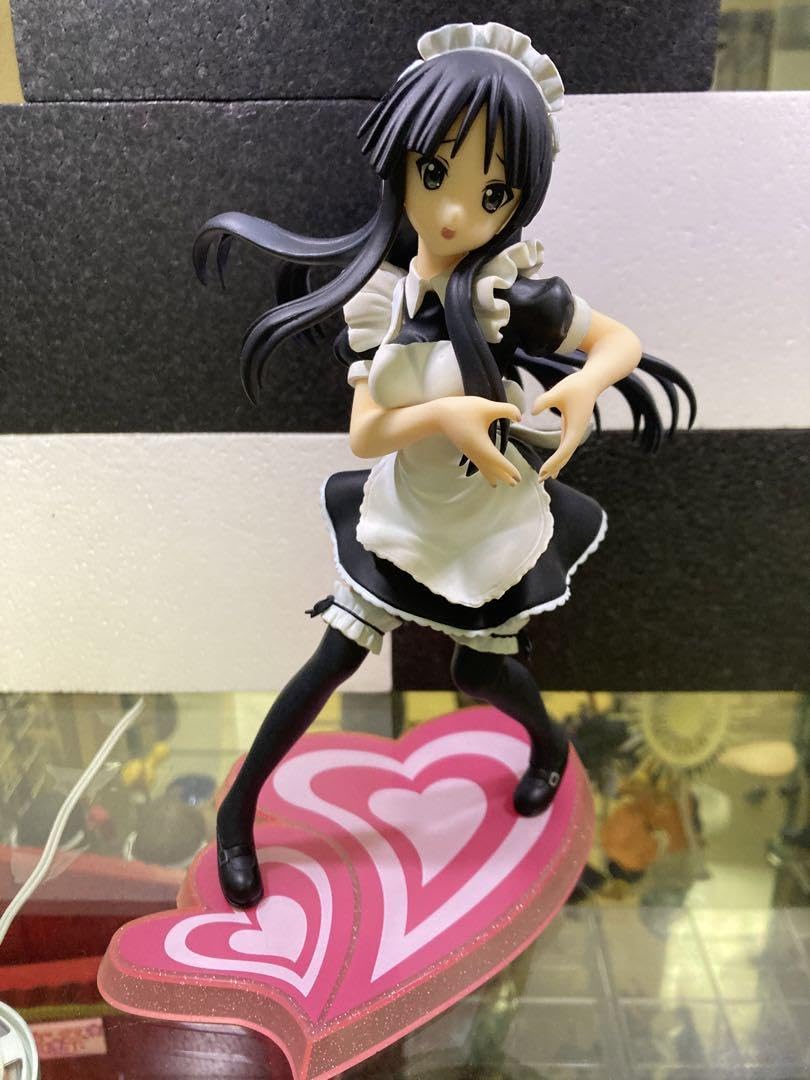 Amazon.co.jp: けいおん！ 秋山澪 メイドVer. 1/8 フィギュア フリー