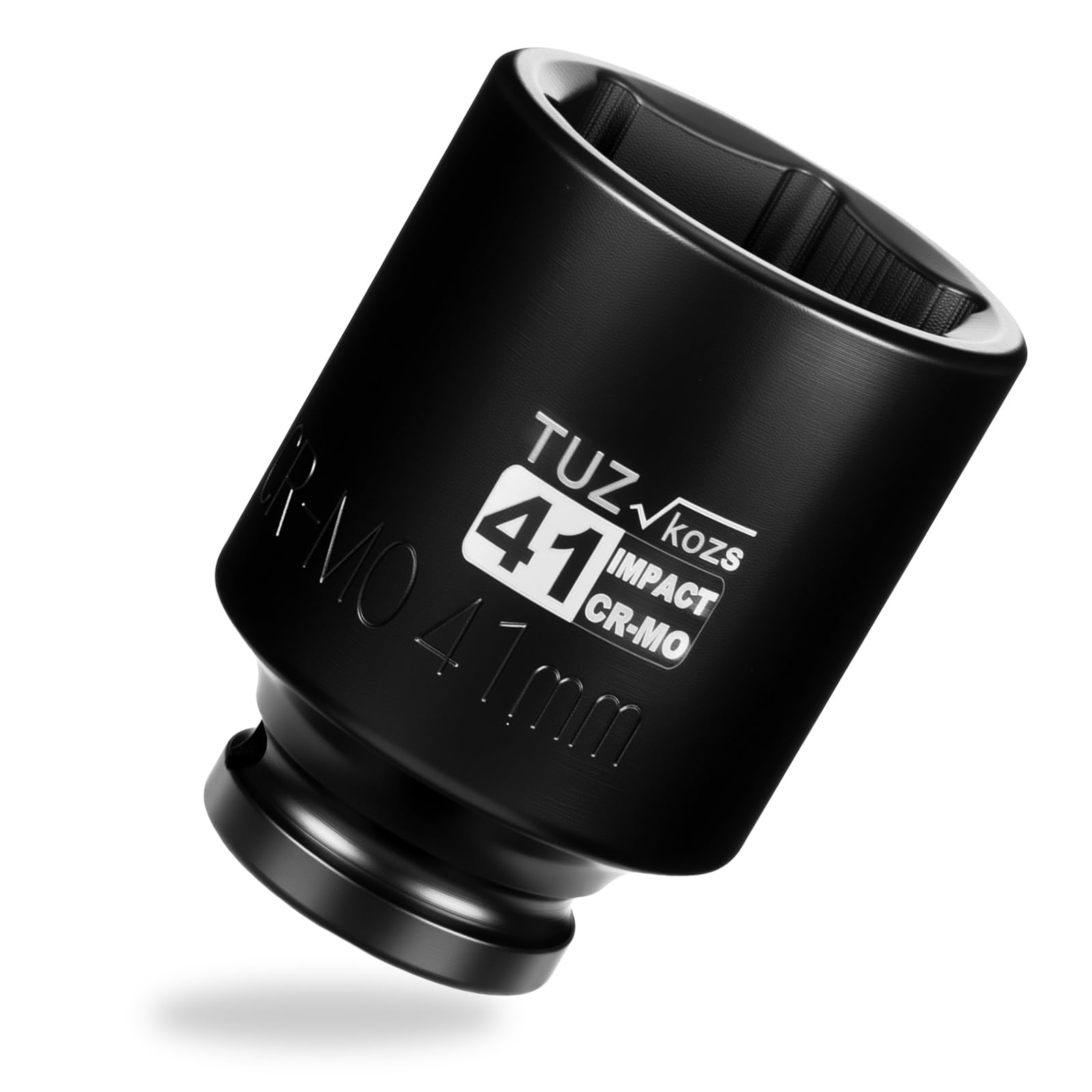 TUZkozs 1/2 Inch Drive 41mm Deep Metric Impact Socket,CR-MO,6