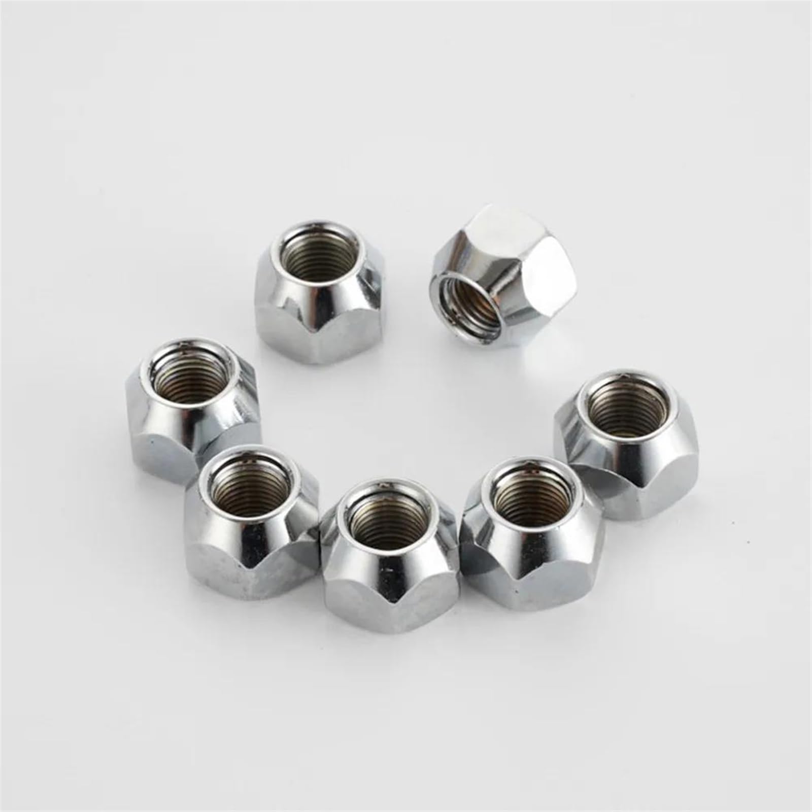 Tuerca Rueda Bloqueo Tuercas Extremo Abierto Hexagonales De 20 Piezas, 13/16 ", 1/2-20, 12x1,5, 12x1,25, Tuercas Rueda, Tornillos Rueda, Tuerca Neumático 16mm Para Alto(M12x1.5)