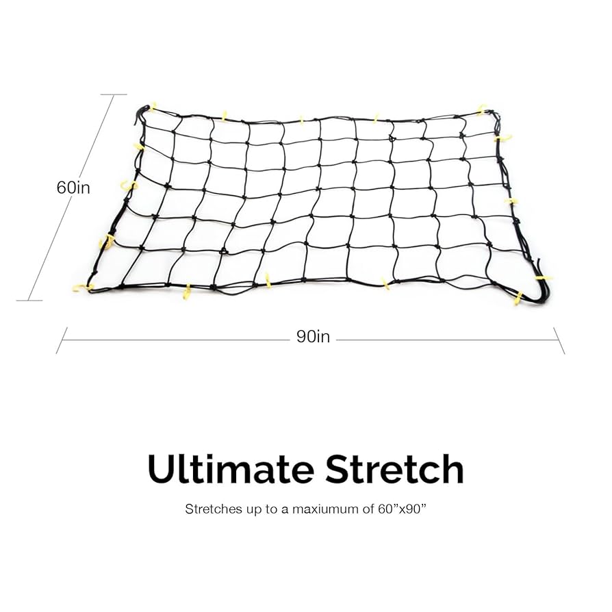 Amazon.com: TOOLUXE 50969L Adjustable Cargo Net | 3' x 5