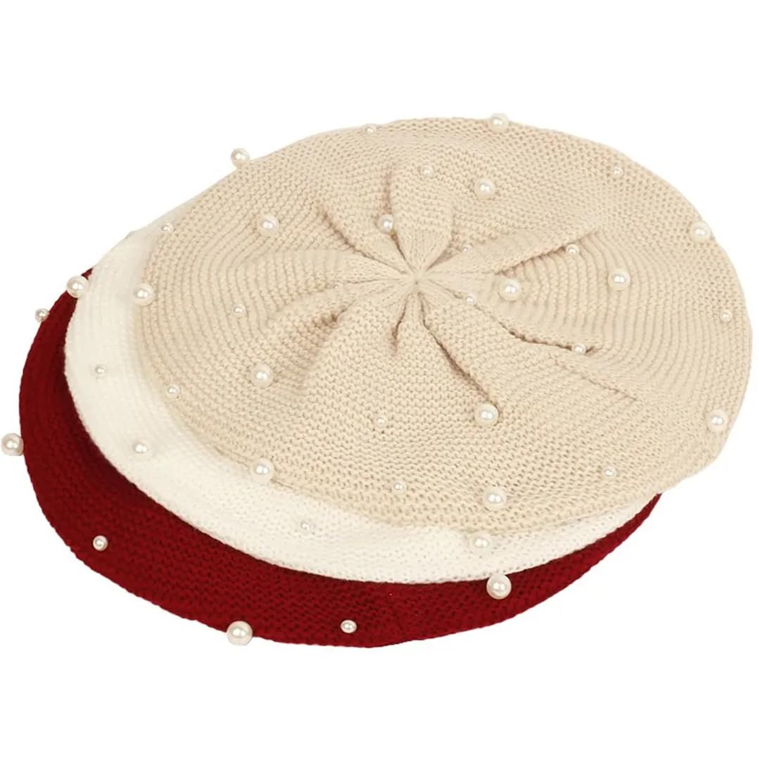 Donne Knit Berretti Cappello Femminile Inverno Primavera Caldo Cappelli Casual Cappelli Ragazze Moda Turbante Tinta unita Berretti