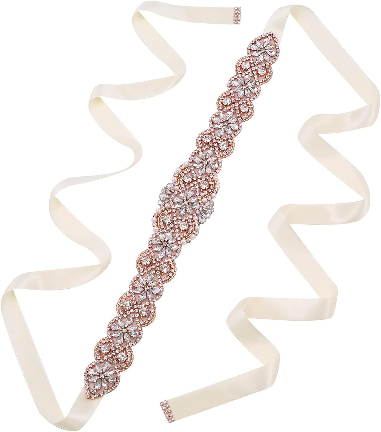 Crystal Wedding Belt for Bride,Bridal Belt Bridesmaid Sash Rhinestone Wedding Belt for Women Wedding Dresses Belt