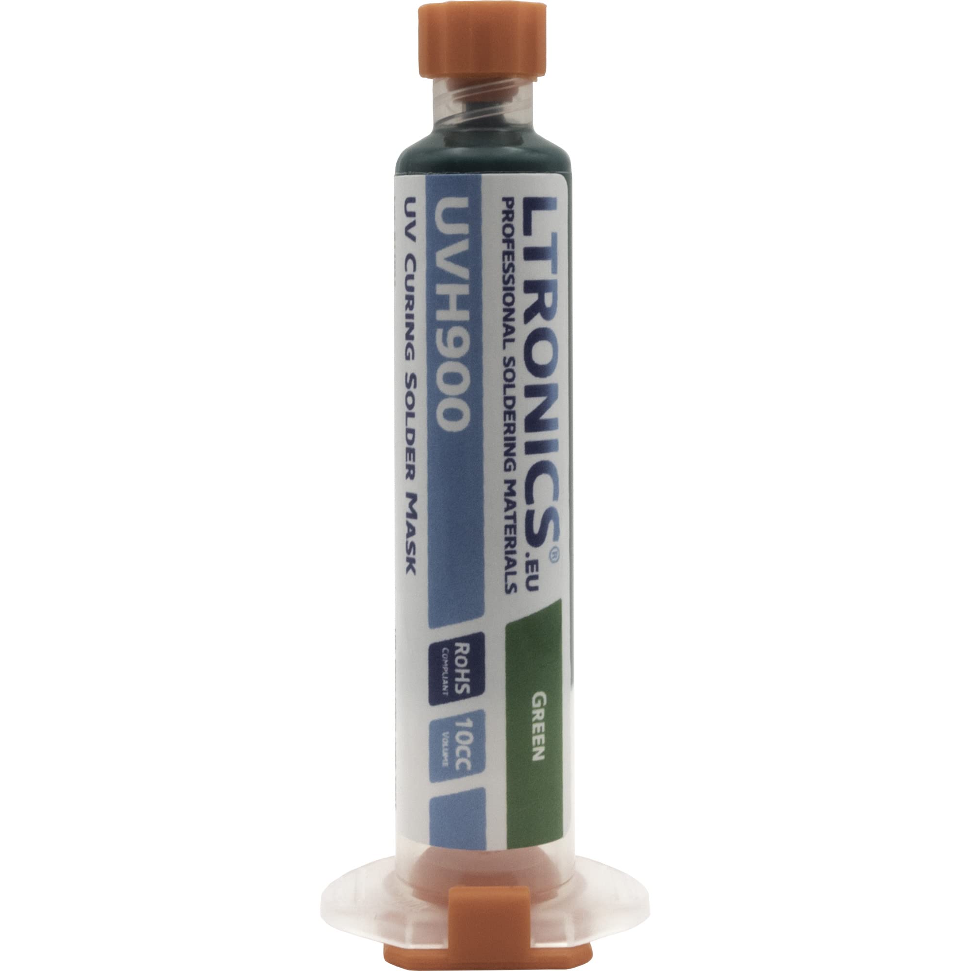 LTronics UVH900 UV Curable Solder Mask Conformal Coating, Green, 10cc