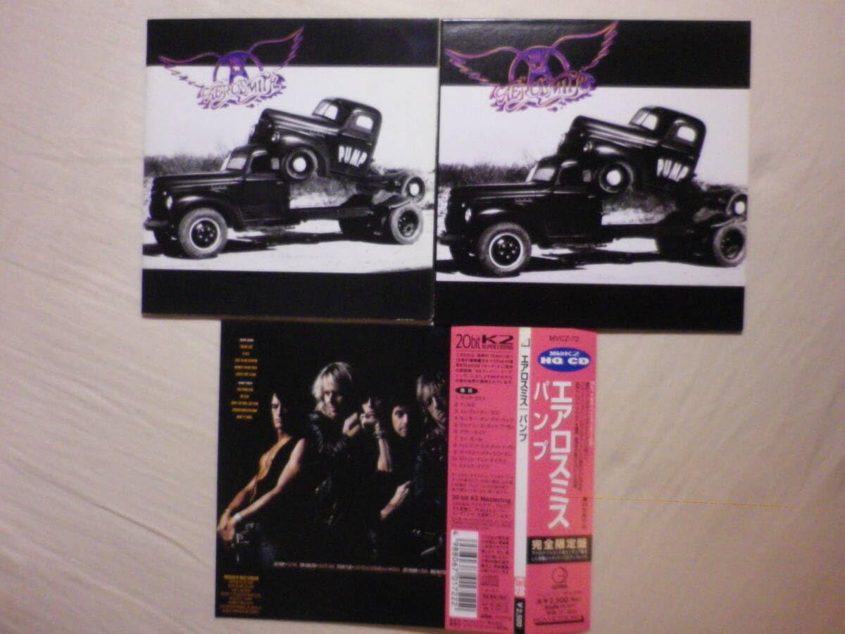 Amazon.co.jp: 紙ジャケ仕様 『Aerosmith/Pump(1989)』(20bitK2 HQ CD