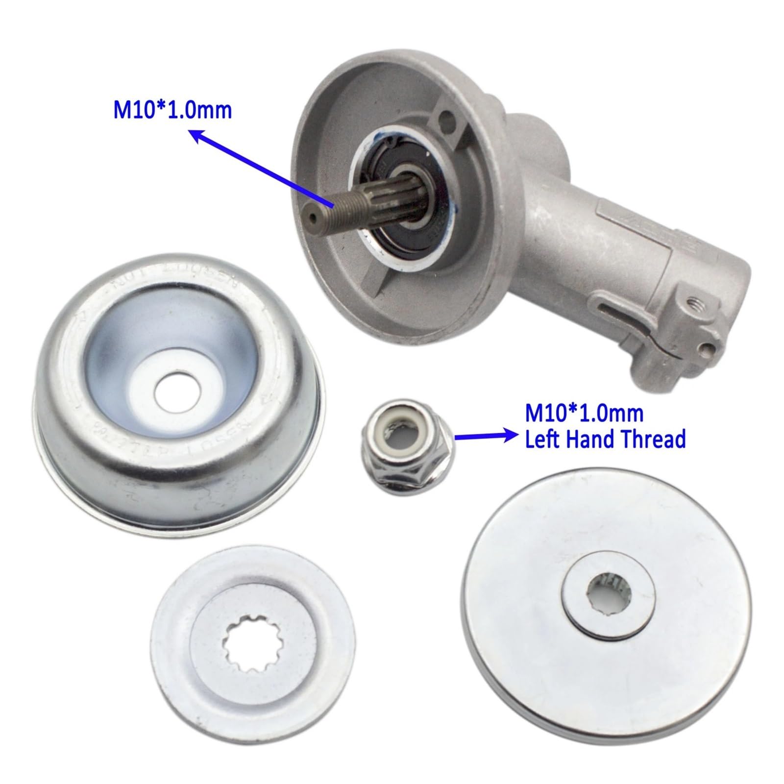 Sostituzione Testina Ingranaggio Decespugliatore, Compatibile Con Stihl, FS55 FS55 2-Mix FS55R 2-Mix FS55RC FS56 FS56C FS56R FS56RC FS70 FS70R FS70C 4144 640 0100