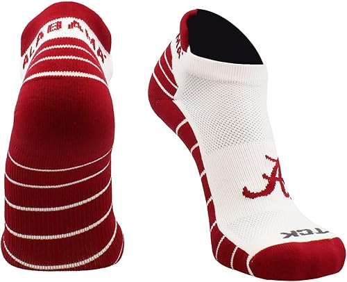 TCK Calcetines de golf invisibles de la NCAA con lengüeta, calcetines tobilleros de corte bajo para hombres y mujeres