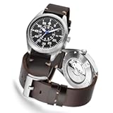 Pilot Watch Men&apos;s Aviator Wrist Watch Japan Automatic Movement Mechanical Watches Stainless Steel Case Flieger Timepieces with Luminous Waterproof
