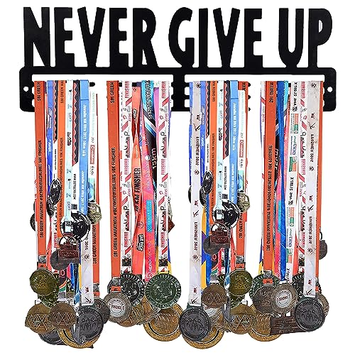 Image of Sehaz Artworks Medal Holder for Wall | Medal Hangers for Wall | Medal Display Case | Wall Mount Medal Frame Holds Upto 24-30 Medals Black