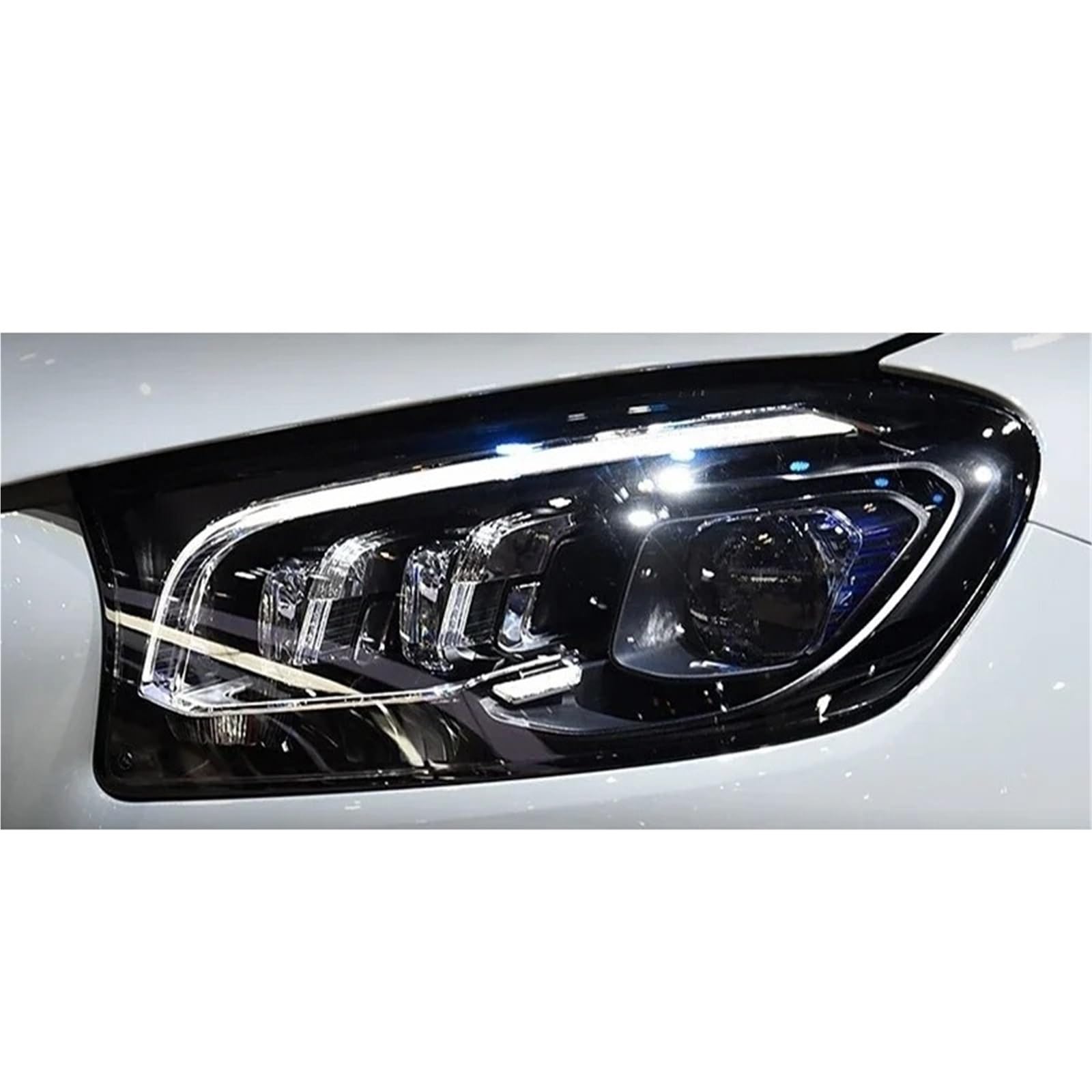 Faro Anteriore per Benz GLS X167, fari 2020-2024, proiettore, Luce Diurna, Accessori per Auto, luci per Auto, Gruppo Ottico Anteriore (fari Laser).