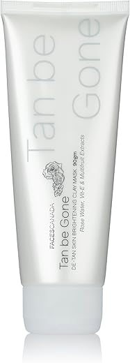 Faces Canada Tan Be Gone De Tan Skin Brightening Clay Mask 90g