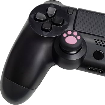 PlayStation4 - ネコ Amazon.co.jp: CYBER ・ 方向キーカバー ねこにゃん ( PS4 用