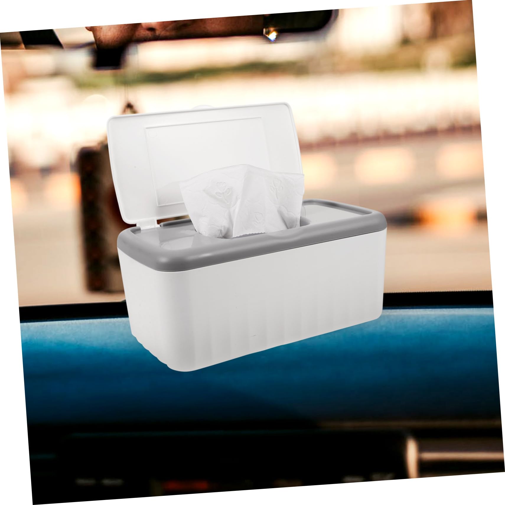 IMIKEYA 4stücke Feuchttücherbox Mit Staubschutzdeckel Großer Tissue Box Holder Für Und Badezimmer Design Für Feuchte Und Trockene Tücher Langlebig Und