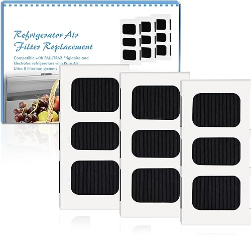 Filtro de aire de repuesto para Frigidaire PAULTRA2 Pure Air Ultra II  Compatible con Electrolux ELPAULTRA2  Refresca tu refrigerador con filtro de