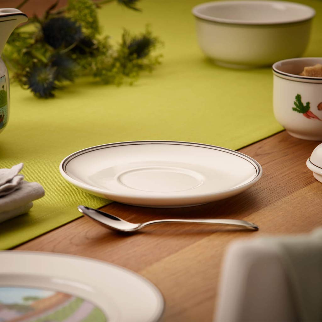 Villeroy & Boch Design Naif 10-2337-1250 Platillo de Desayuno, 17 cm, Porcelana, Pardo, 15x15x6 cm
