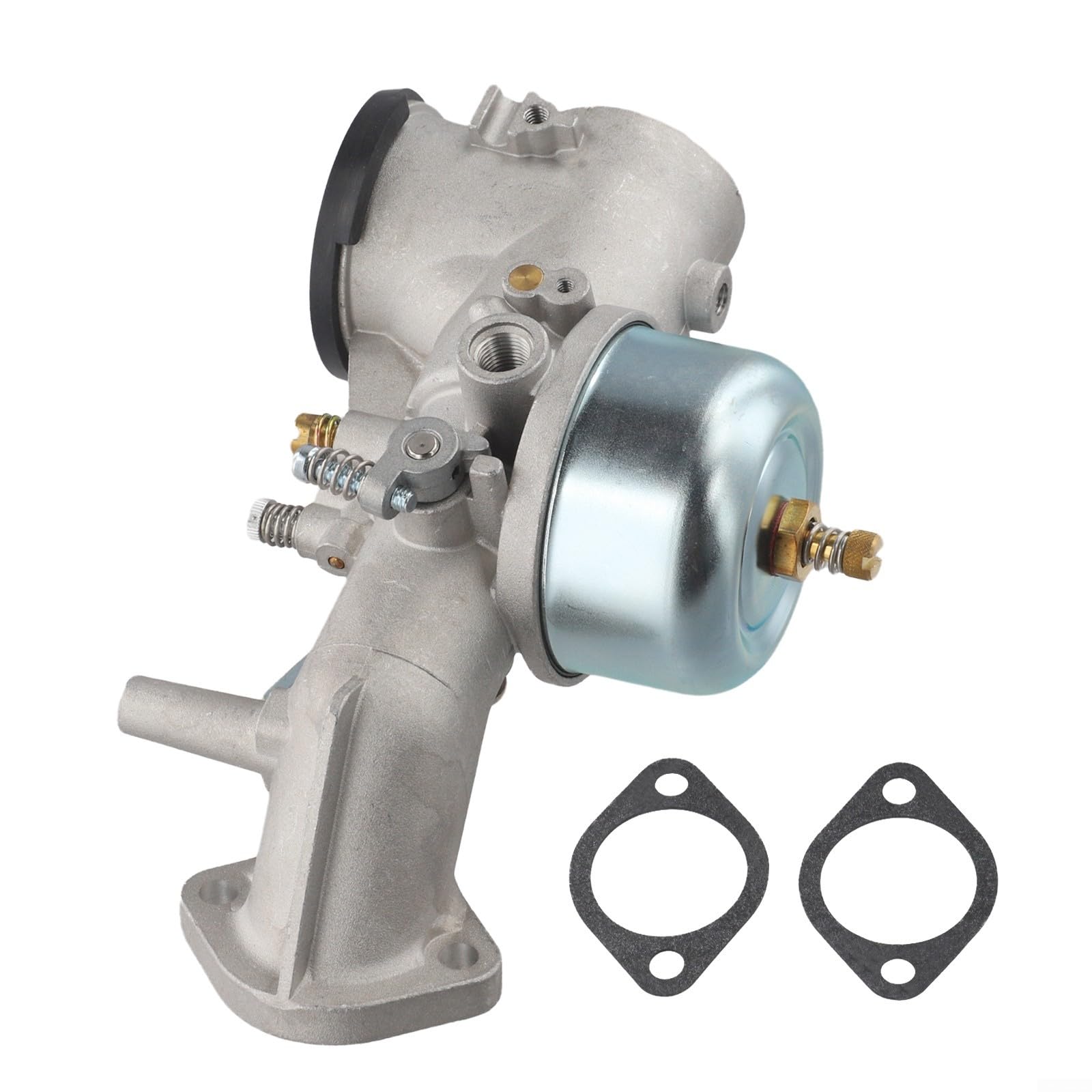 Kit de remplacement de carburateur de moteur pour tondeuse à gazon compatible avec 491026 281707, dispositif de mélange de carburant en acier pour réparation
