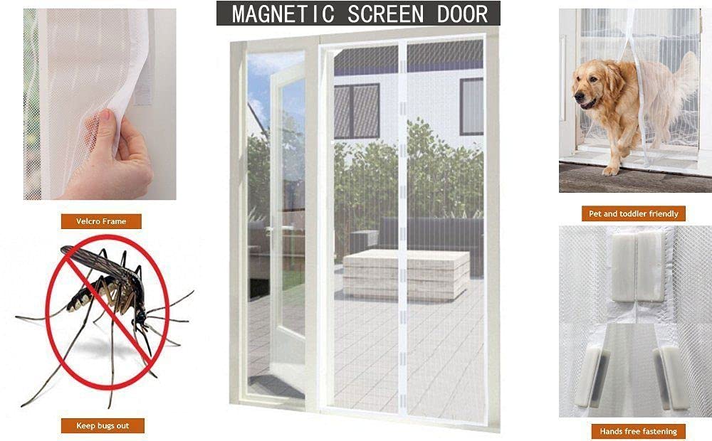 Tenda Di Garza Magnetica Anti-zanzare