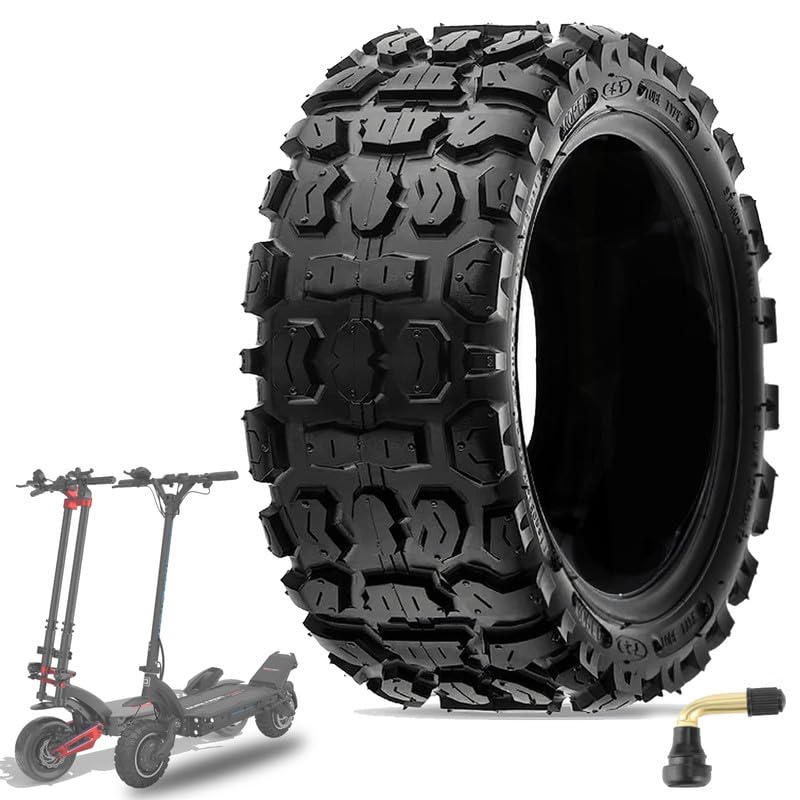 11 Pouces 100/65-6.5 Pneu Tout-Terrain Vide Neige Pneu pour Sealup, Dualtron Ultra/Thunder, Zero 11x, Speedual Plus, VSETT 11+ Scooter électrique Pneu Antidérapant Résistant à l’Usure