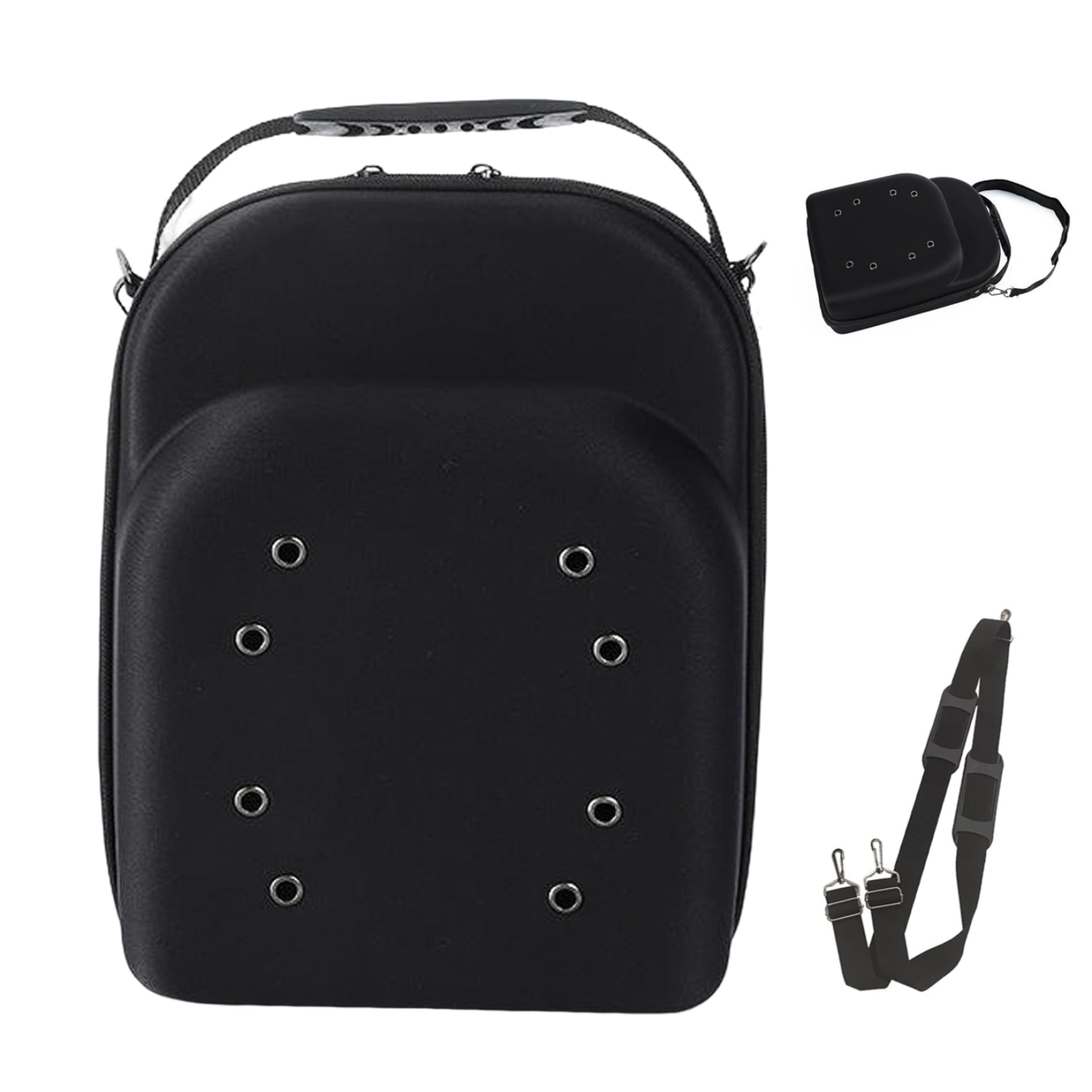 Étui voyage pour 6 sacs cowboy réglable et boîte de transport antichoc