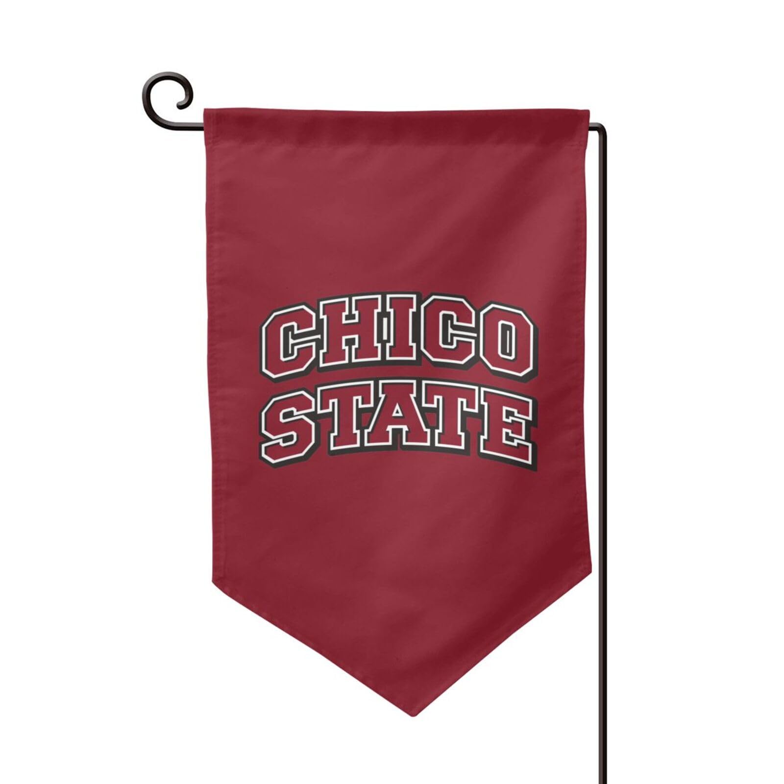 Cal State Chico Gartenflagge – University California Wildcats, Design A, 100% Polyester, Doppelseitig Bedruckt