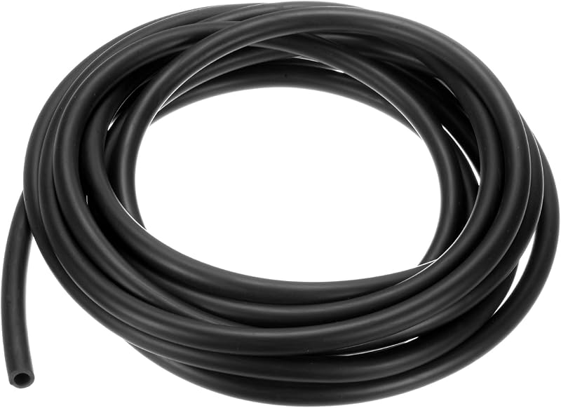 Mangueira de borracha NBR para água e óleo lubrificante M METERXITY 6 mm x 10 mm, 5 m – Preta