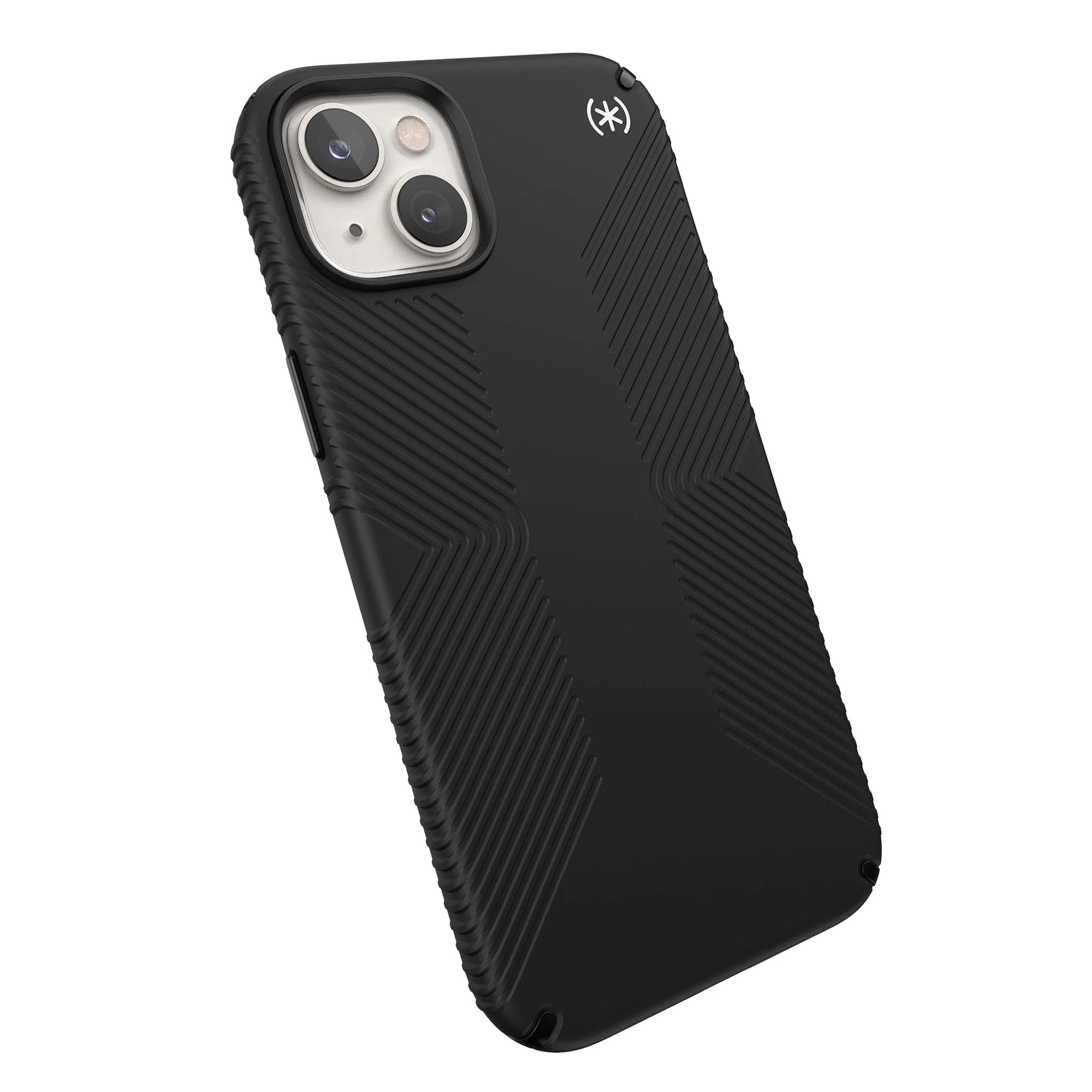 Speck iPhone 15 Plus & iPhone 14 Plus Case - MagSafe Compatible, Drop Protection, Soft Touch Grip - Presidio2 Grip Black