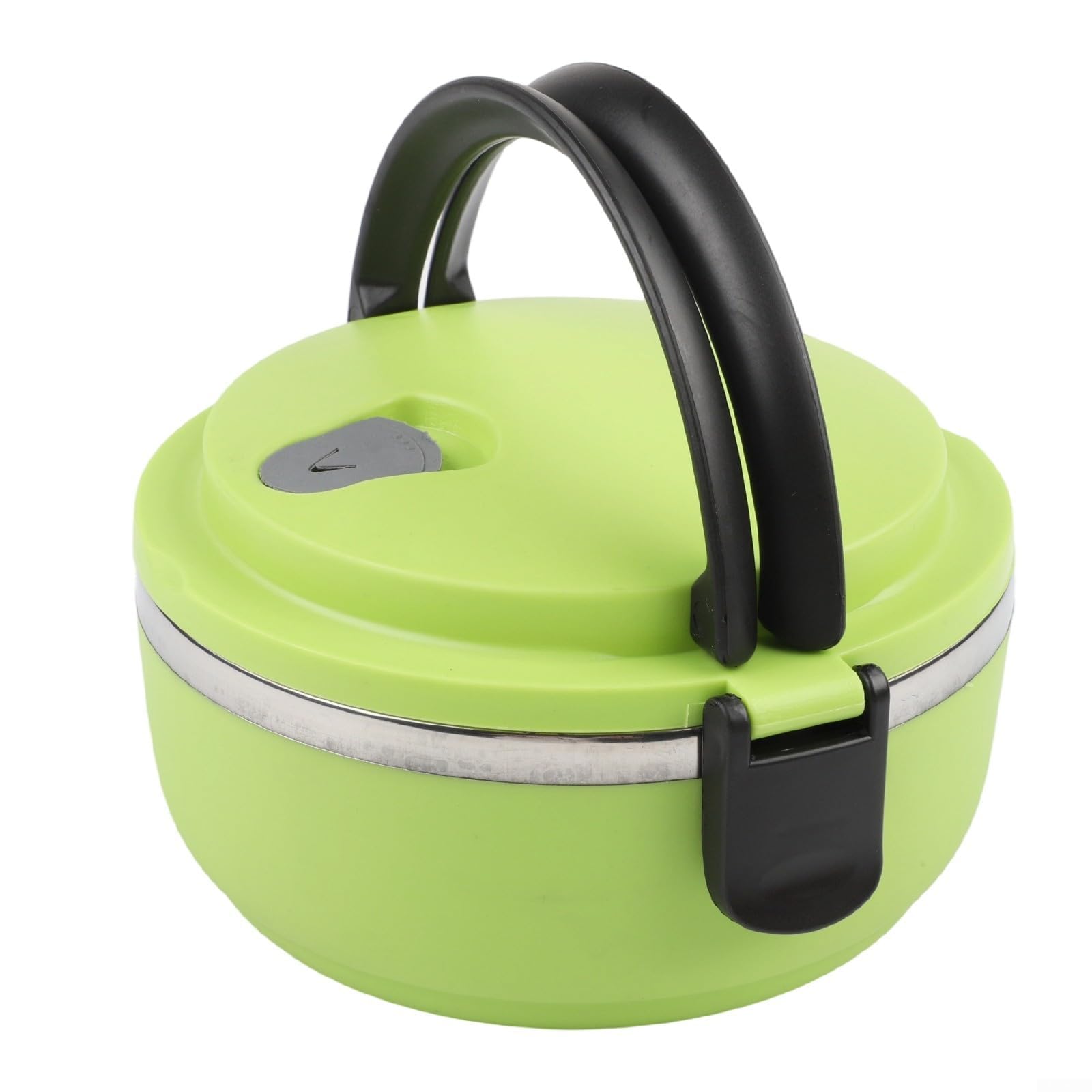 Lonchera de acero inoxidable aislada, contenedor térmico de alimentos de 700 ml con exterior de polipropileno y acero inoxidable 304, ideal para oficina y viajes