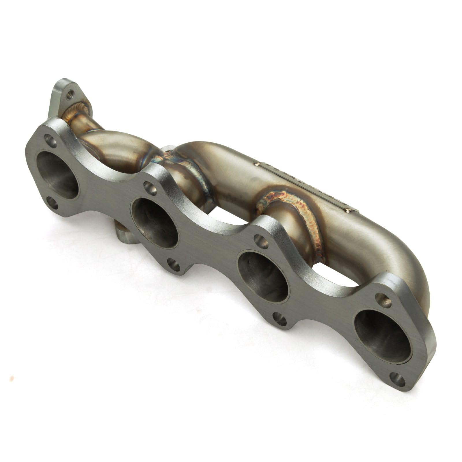 Sistema di scarico collettore di scarico da 4,4 cm, compatibile con BMW E90 Serie 3 320d 2.0l 2007-2011 berlina modelli berlina in acciaio inox prestazioni scarico aggiornamento