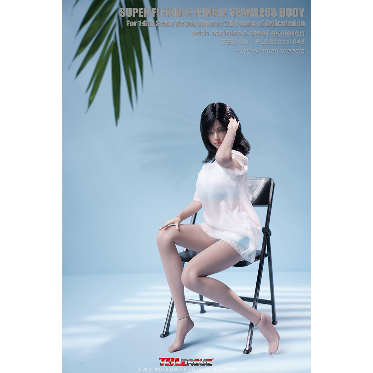 TBLeague 1/6 シームレス 素体 + ヘッド付き サンタン フィギュア Amazon | HiPlay TBLeague 1/6 女性 素体 シームレス 小胸版 アニメ