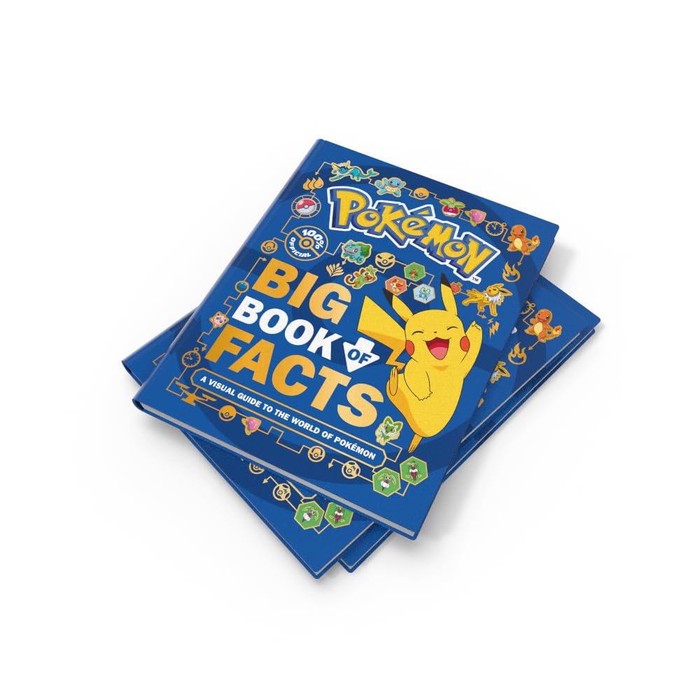 Pokémon: Big Book of Facts: A Visual Guide to the World of Pokémon. Every fact, stat and figure you’ve ever wanted to know. The perfect gift for every Pokémon fan.