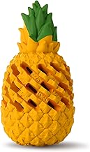Dog Toy for Aggressive Chewers Large Breeds, Indestructible Pineapple Dog Toys, Tough Treat Dispensing Toys for Small Medium Large Dogs (Large)