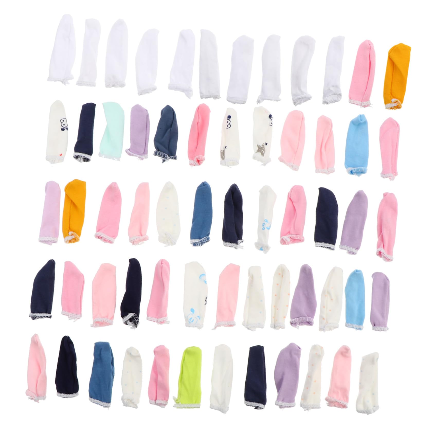 Ipetboom 60Pcs Cotton Sleeve Protectors Wear Resistant for Safe Use Kitchen Gardening Handicrafts Reusable Easy to Clean Includes Random