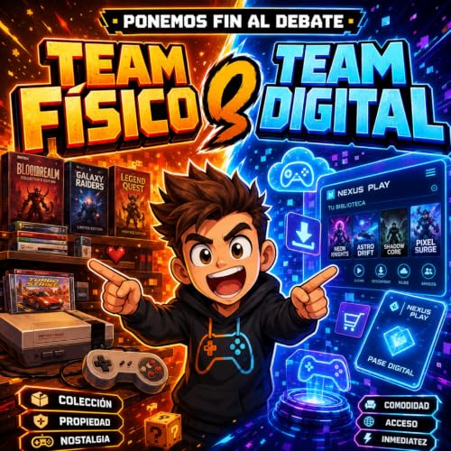 Team f&iacute;sico o Team digital: GU&Iacute;A GAMER EPISODIO #67