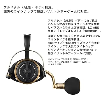 ダイワ VADEL 4000H スピニングリール ダイワ ヴァデル 4000 (リール) 価格比較 - 価格.com