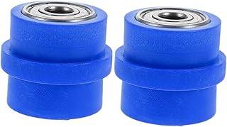 GALPADA 2 Rodillos De Ajuste De Cadena De Rueda Guía De Motocicleta Tensor De Cadena De Rueda Herramienta De Alineación De Cadena De Motocicleta Tensor Deslizante Guía De Rueda Polea