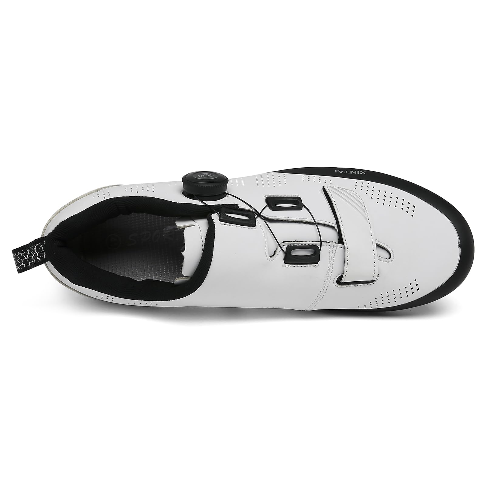 Herren MTB Schuhe, Fahrradschuhe Mountainbike Schuhe kompatibel mit SPD 2 Schrauben mit Cleats für draußen drinnen